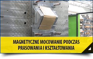 Magnetické upínání při lisování a tváření